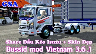 Chia Sẻ Đầu Kéo Isuzu GIGA Và Skin Đẹp Bussid v3.6.1  VIetnam - thumbnail
