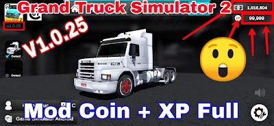 Grand Truck Simulator 2 V1.0.25  Coin + XP Full - thumbnail