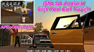  GTA San Android Việt Hóa Cốt Truyện APK+OBB+DATA