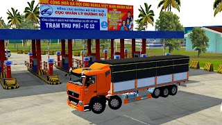  xe tải Howo 5 chân Game Bus Simulator Indonesia - thumbnail