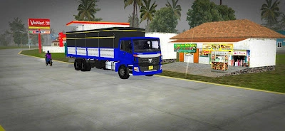  xe tải Thaco Auman 3 chân Bussid - thumbnail