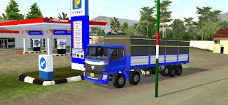  xe tải Thaco Auman 5 Chân Game Bus Simulator Indonesia - thumbnail